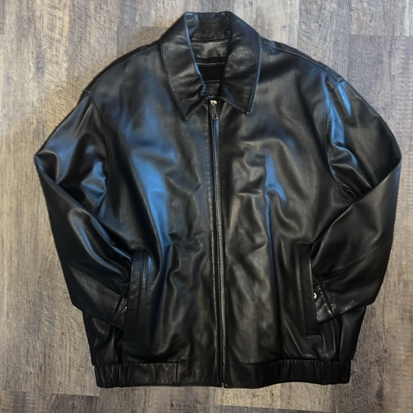 Andrew Marc Leather Jacket - Picture 1 of 14